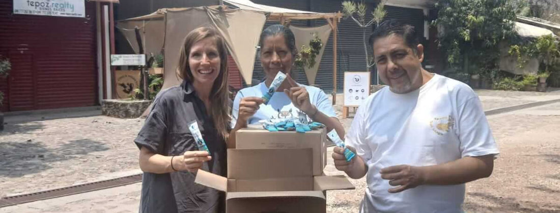 Liquid I.V. ® continúa apoyando a Isla Urbana con la donación de sobres de Liquid I.V.® Hydration Multiplier ®